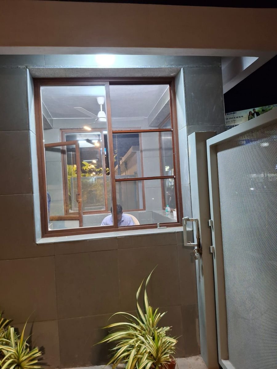 Mesh installation at Ramakrishna Ashrama